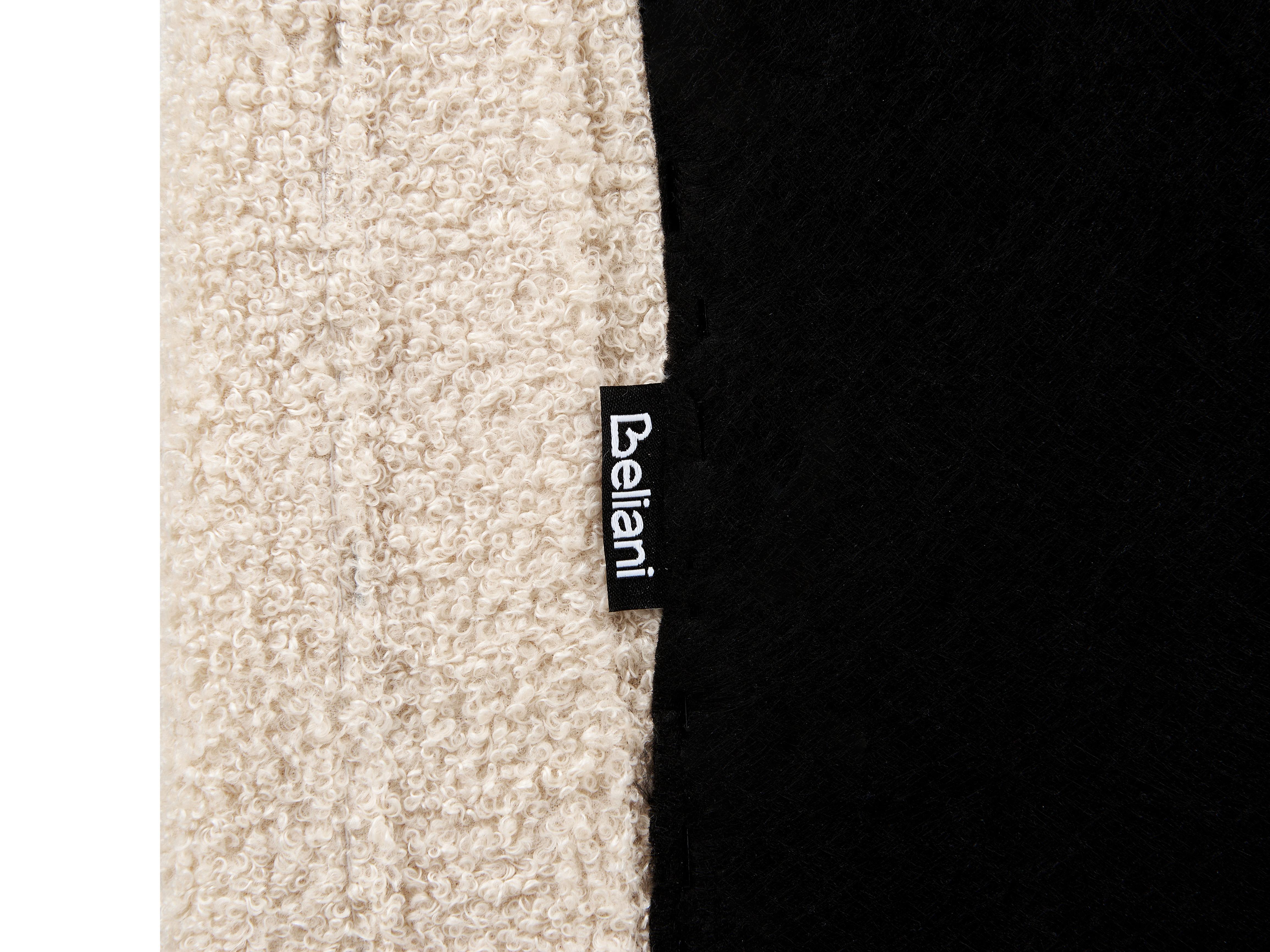 Bed Bouclé AMBILLOU 180 x 200 cm Beige