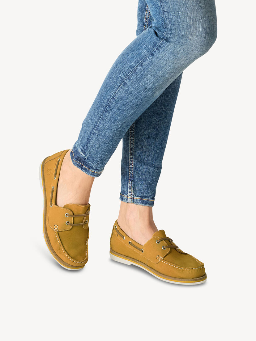 Leren Mocassin - geel