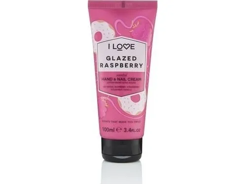 I love Rankų ir nagų Cremeas Glazed Raspberry 100 ml