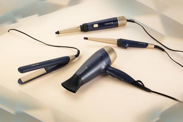 Remington Sapphire Luxe airstyler AS5805 (blå og guld)
