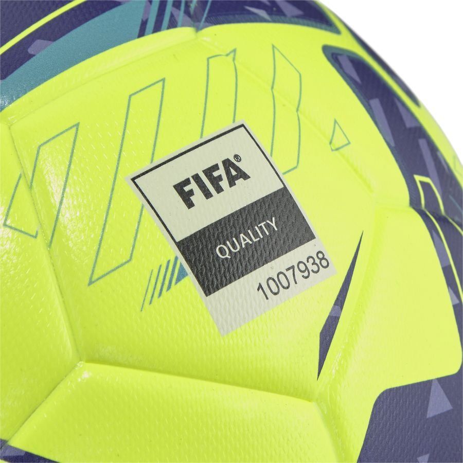 PUMA Ballon Orbita Serie A FIFa Quality - Jaune/Bleu Marine/Crépuscule