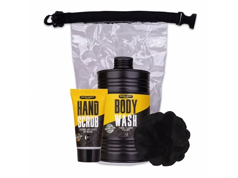 Accentra Bath Body Toolkit Bath Gift Set Waterproof Bag