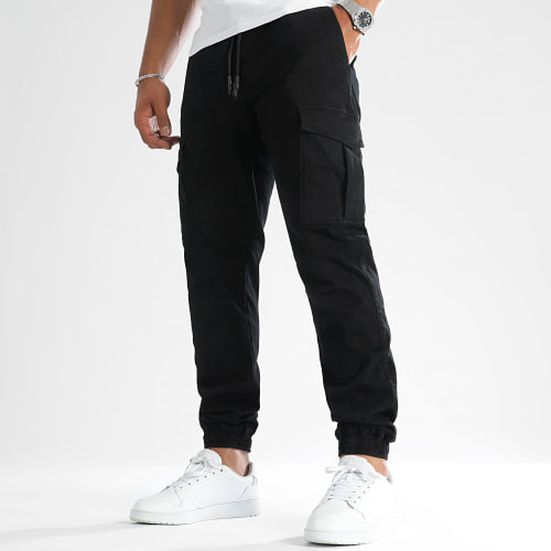 Pantalon Cargo Regular Fit 0342 Noir