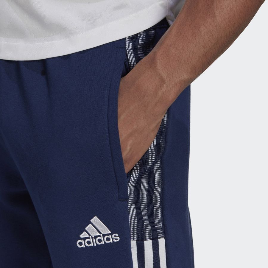 adidas Bas de Survêtement Tiro 21 - Bleu Marine/Blanc