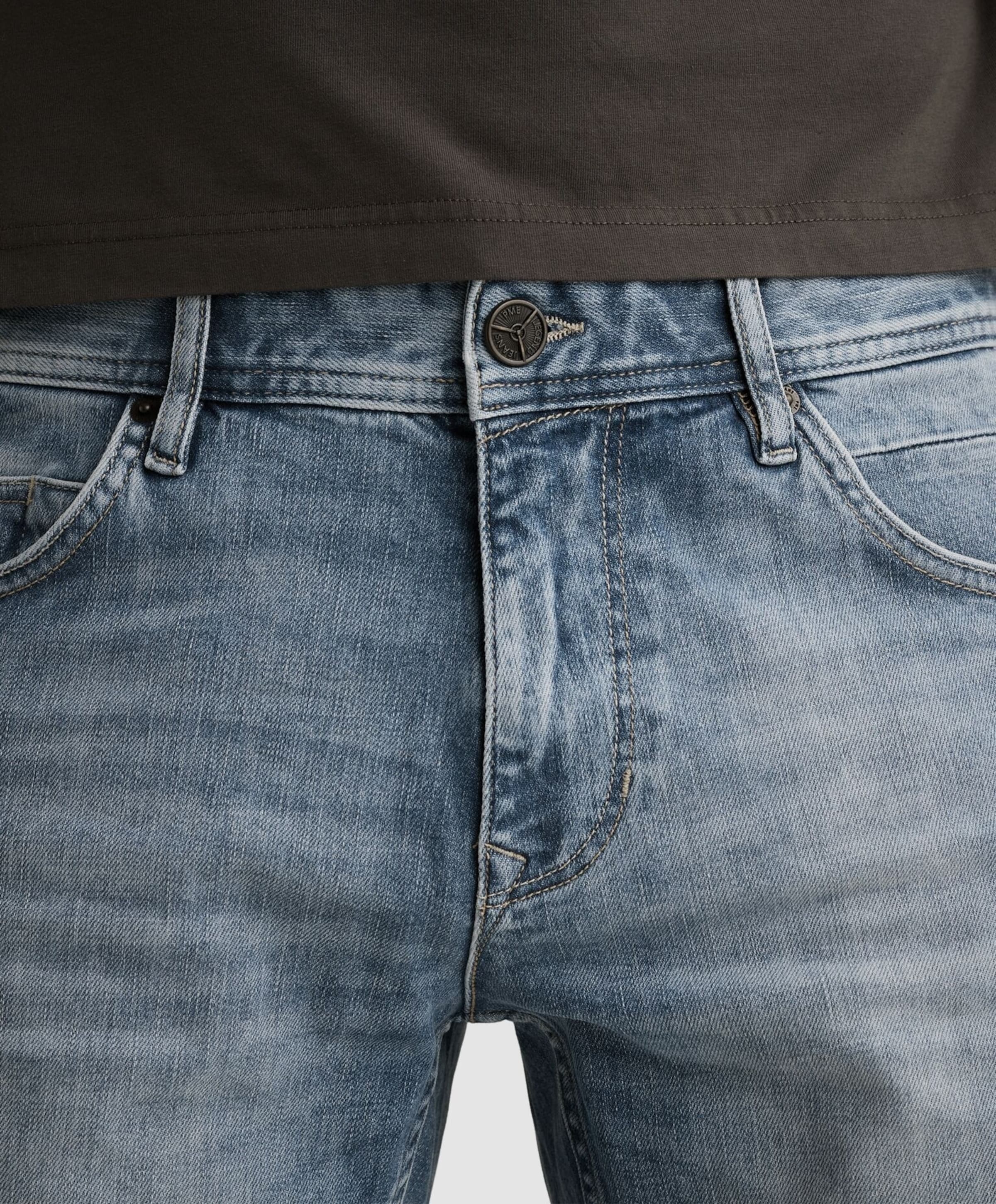PME Legend WINGLOAD SHORTS LIGHT INDIGO COMFO heren korte broek blauw