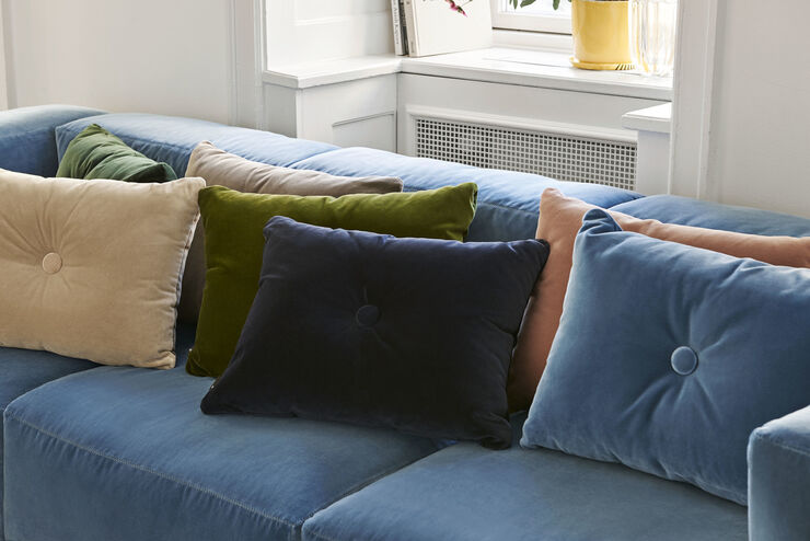 Hay Dot Cushion-1 dot-Soft-Navy Navy