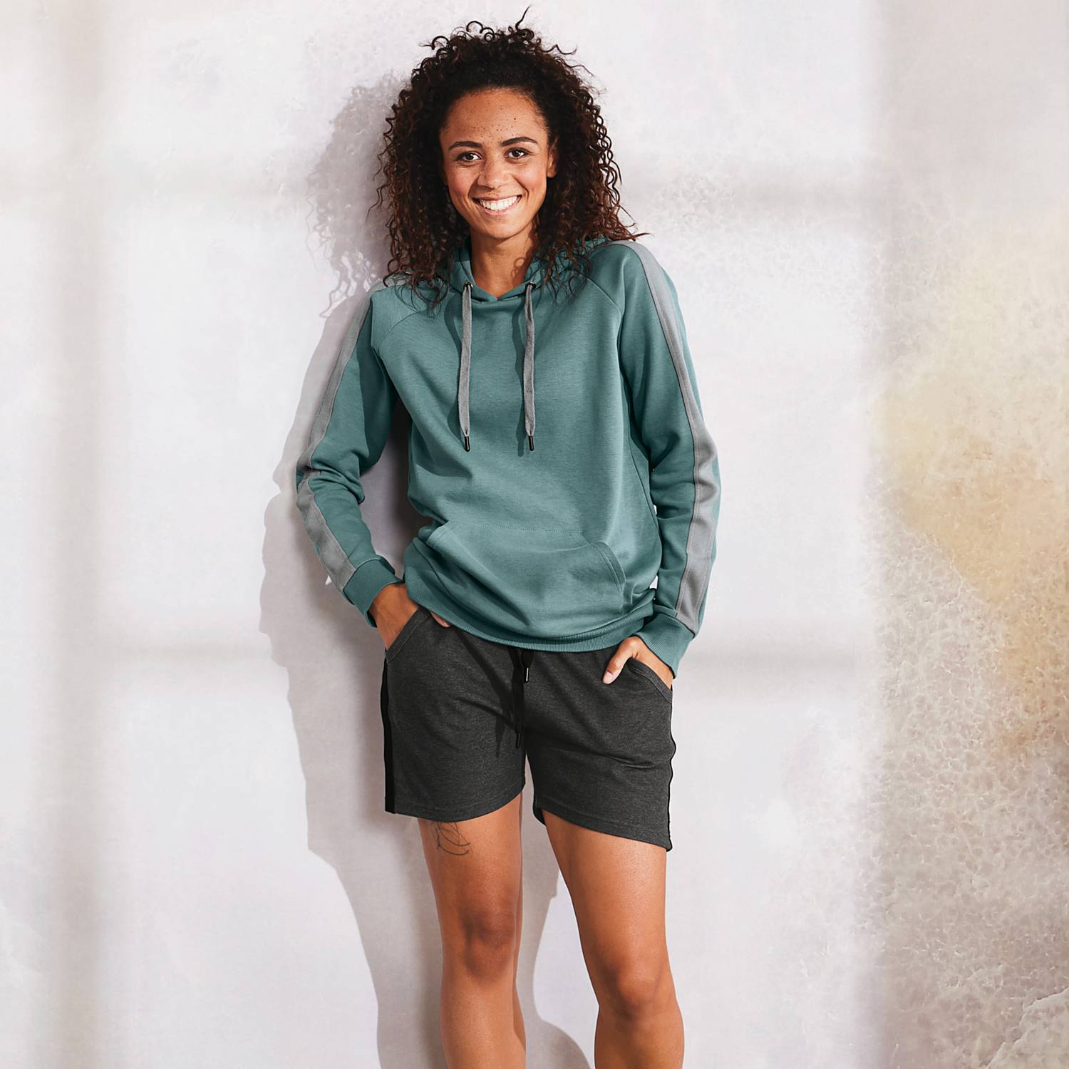 Erwin Müller Interlock-Jersey Damen-Freizeithose, kurz