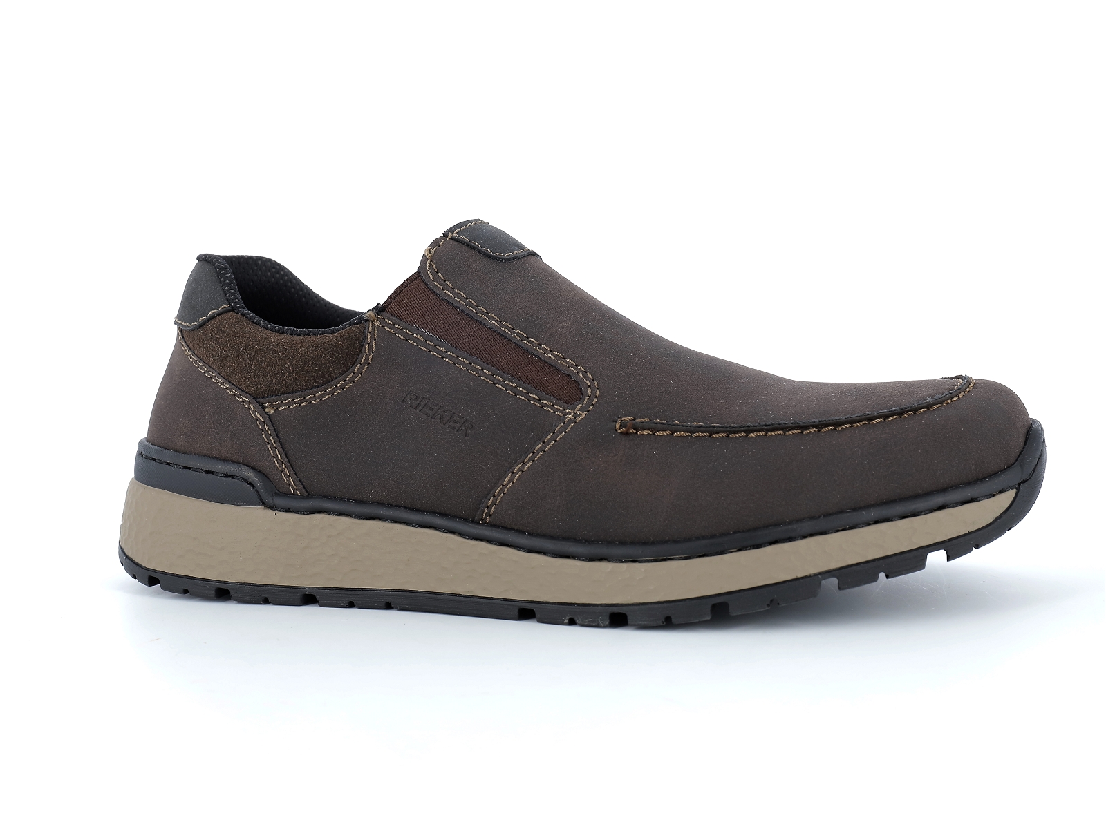 Rieker-B9062 Synthétique Marron Foncé