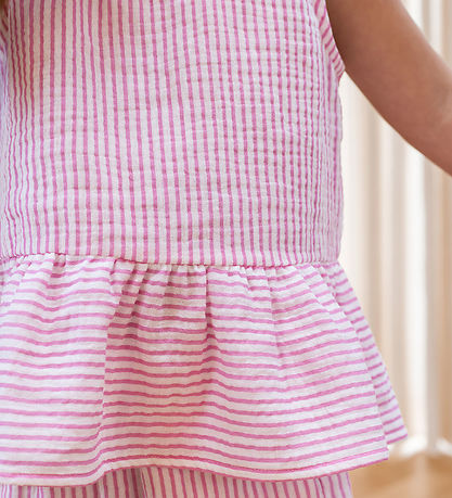 Fliink Top - Ciao - Cloud Tänzer/Pink Stripe