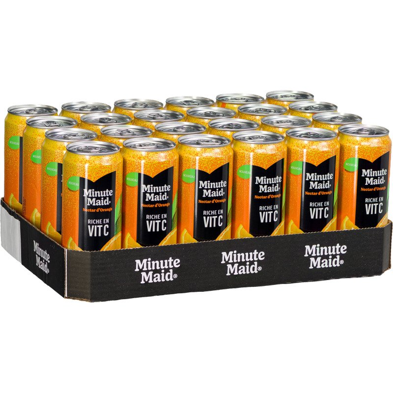Minute Maid jus orange 33 cl - 24 canettes