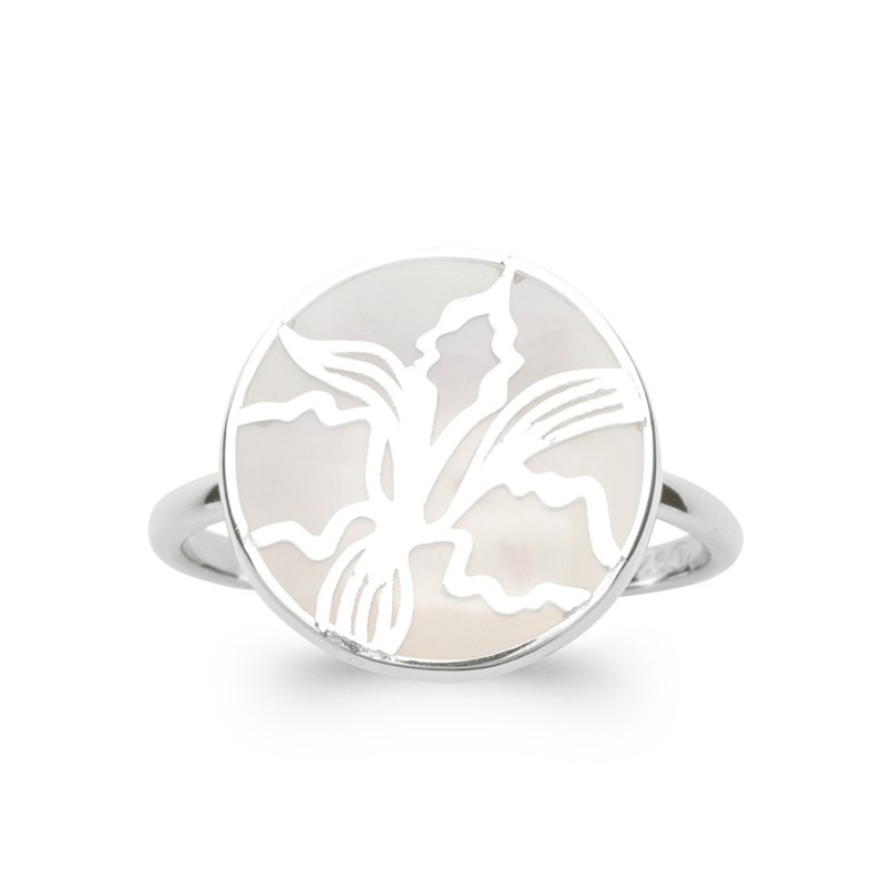 Bague Femme - Argent 925 - Nacre