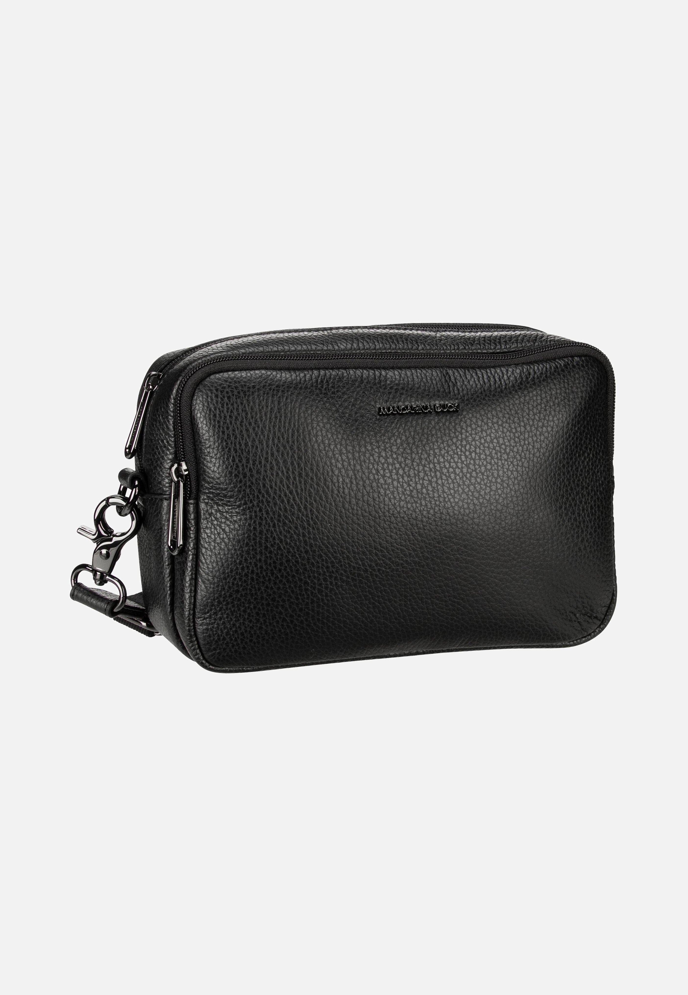 Mellow Leather Camera Case FZT11 Nero - Crossbody Bag