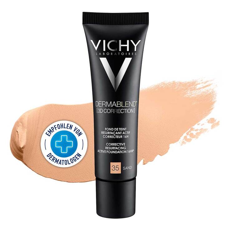 Vichy Dermablend 3D Correction Make-Up 35 Sand, 30 ml