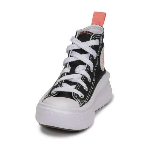 Converse - CHUCK TAYLOR ALL STAR MOVE CANVAS HI - Noir / Rose