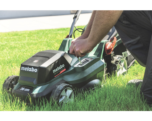 METABO RM 18 LTX BL36 2x18V accu grasmaaier, zonder accu en lader