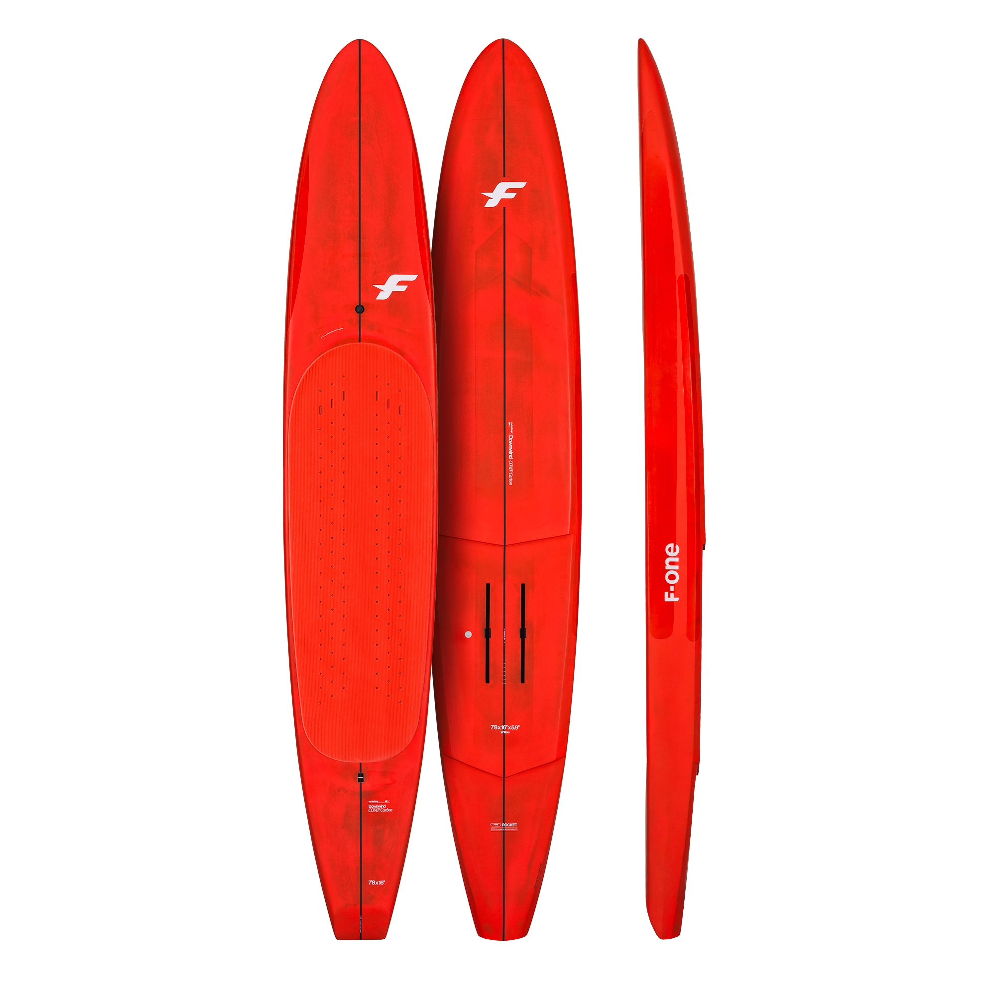 F.one ROCKET SUP -  DOWNWIND COMP CARBON 2025 7'8 x 16''