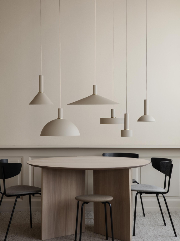 Ferm Living Socket hanglamp high zwart