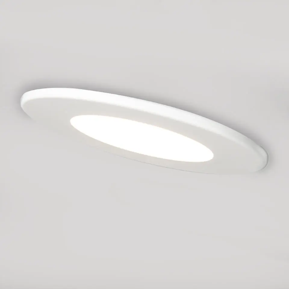 Qazqa tuinspots blanca wit geïntegreerde led
