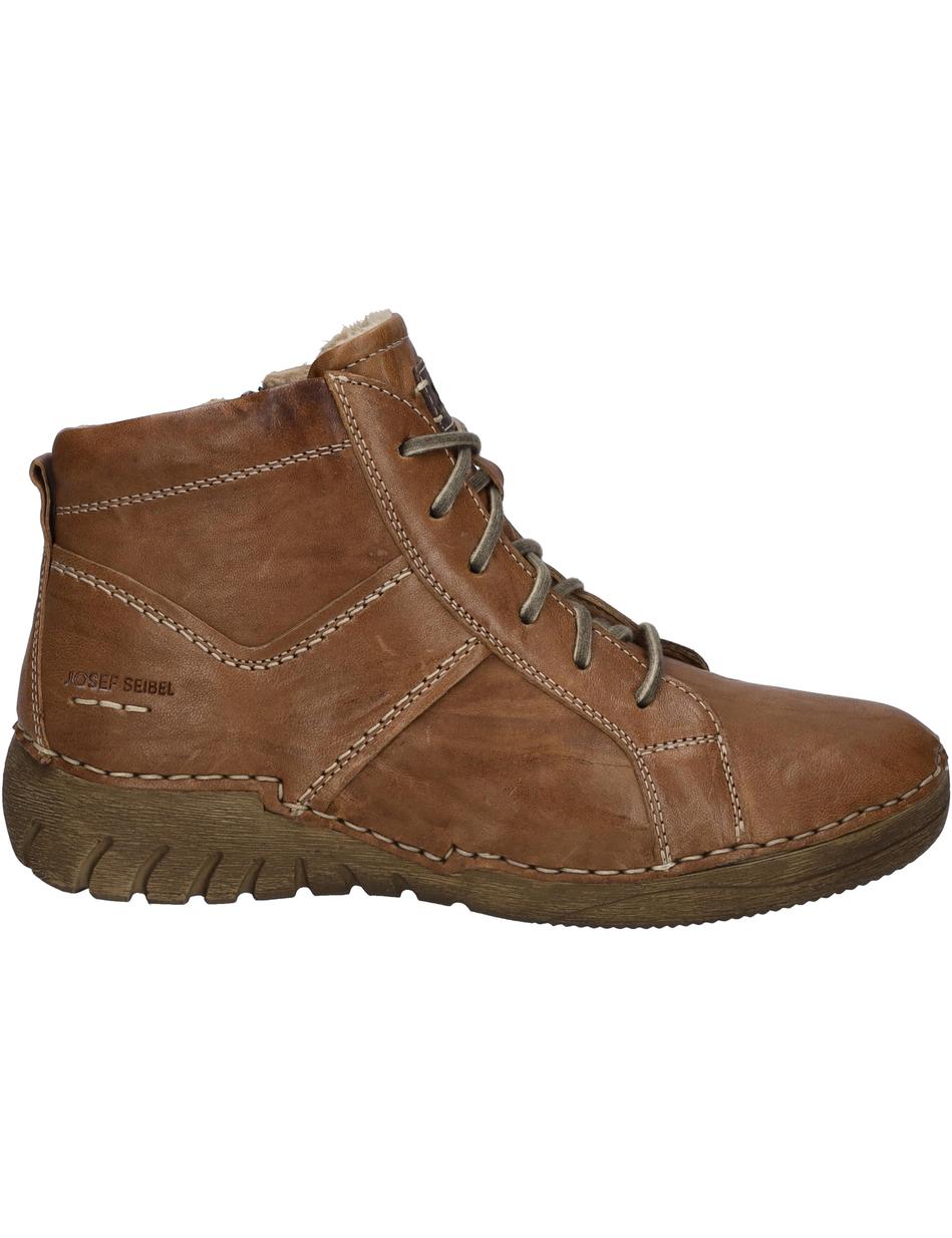 Stiefelette Felicia 01, cognac-komb
