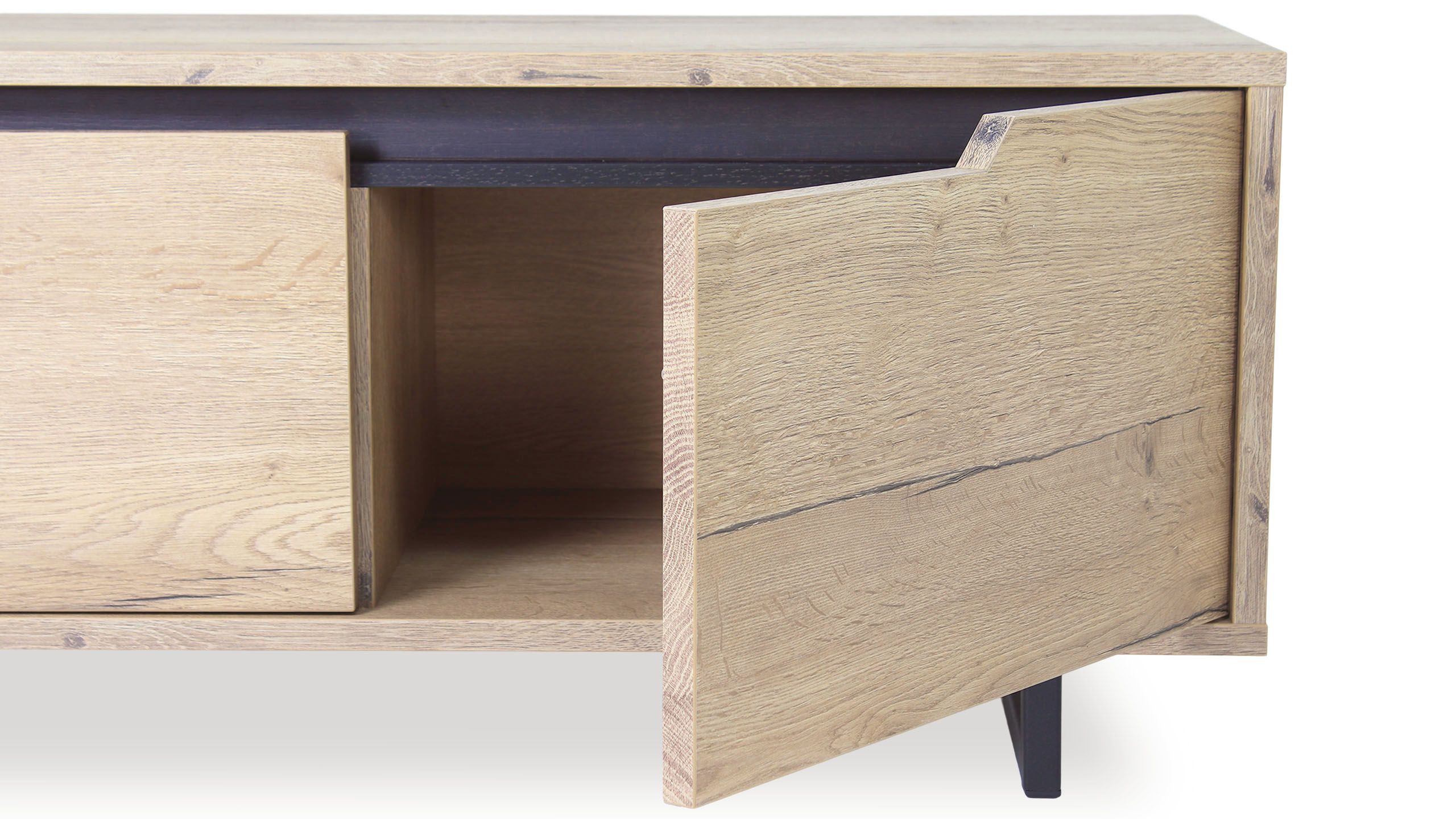 Tv-meubel Manuel - Puerto B180 x D45 x H50 cm