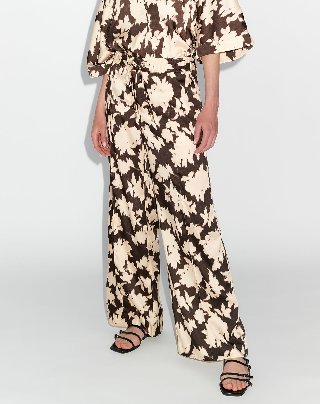 Zapa Pantalon Perline chocolat