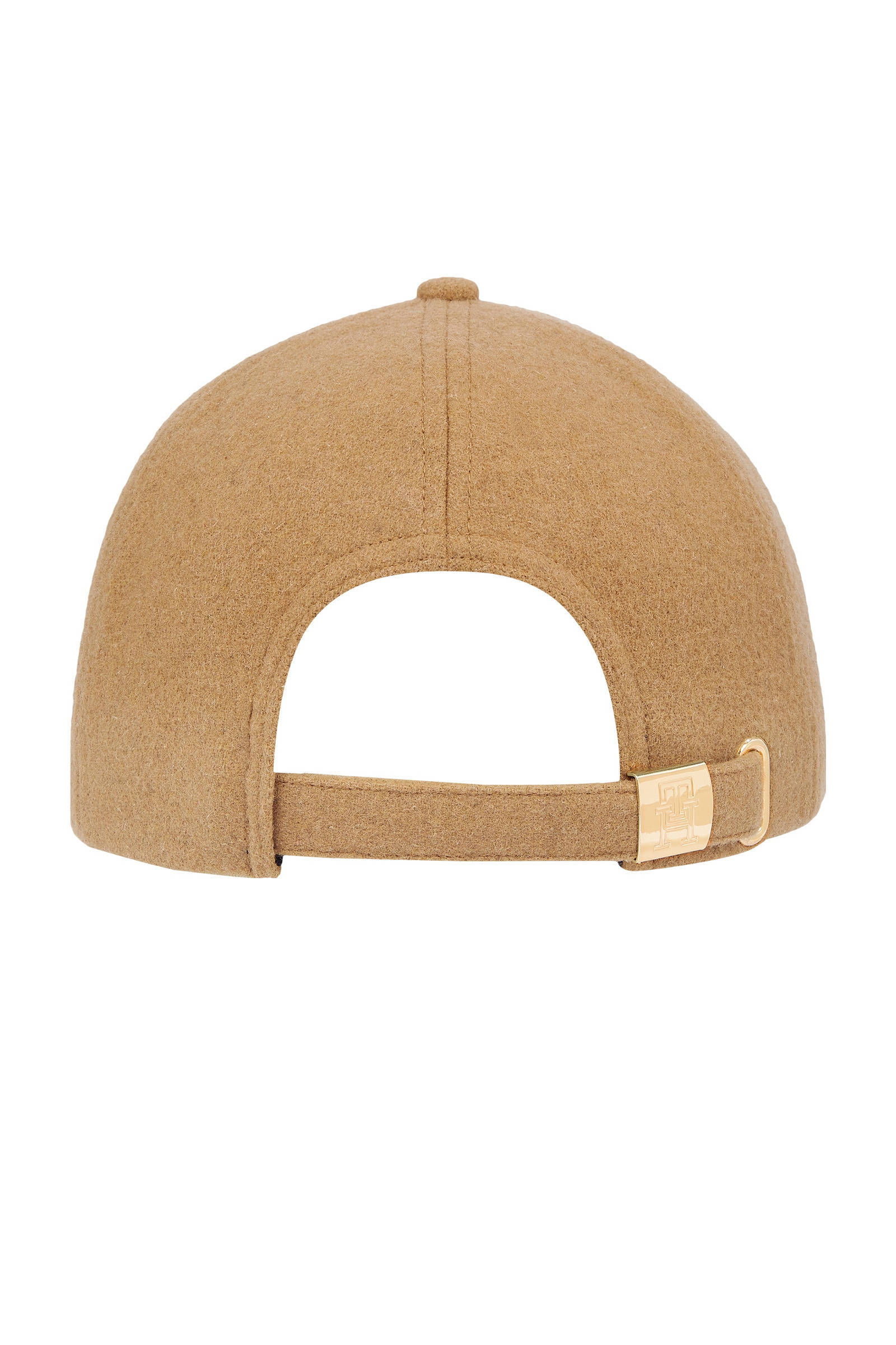 Tommy Hilfiger pet TH Monogram met wol camel
