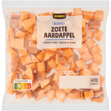 Jumbo Blokjes Zoete Aardappel 400 g
