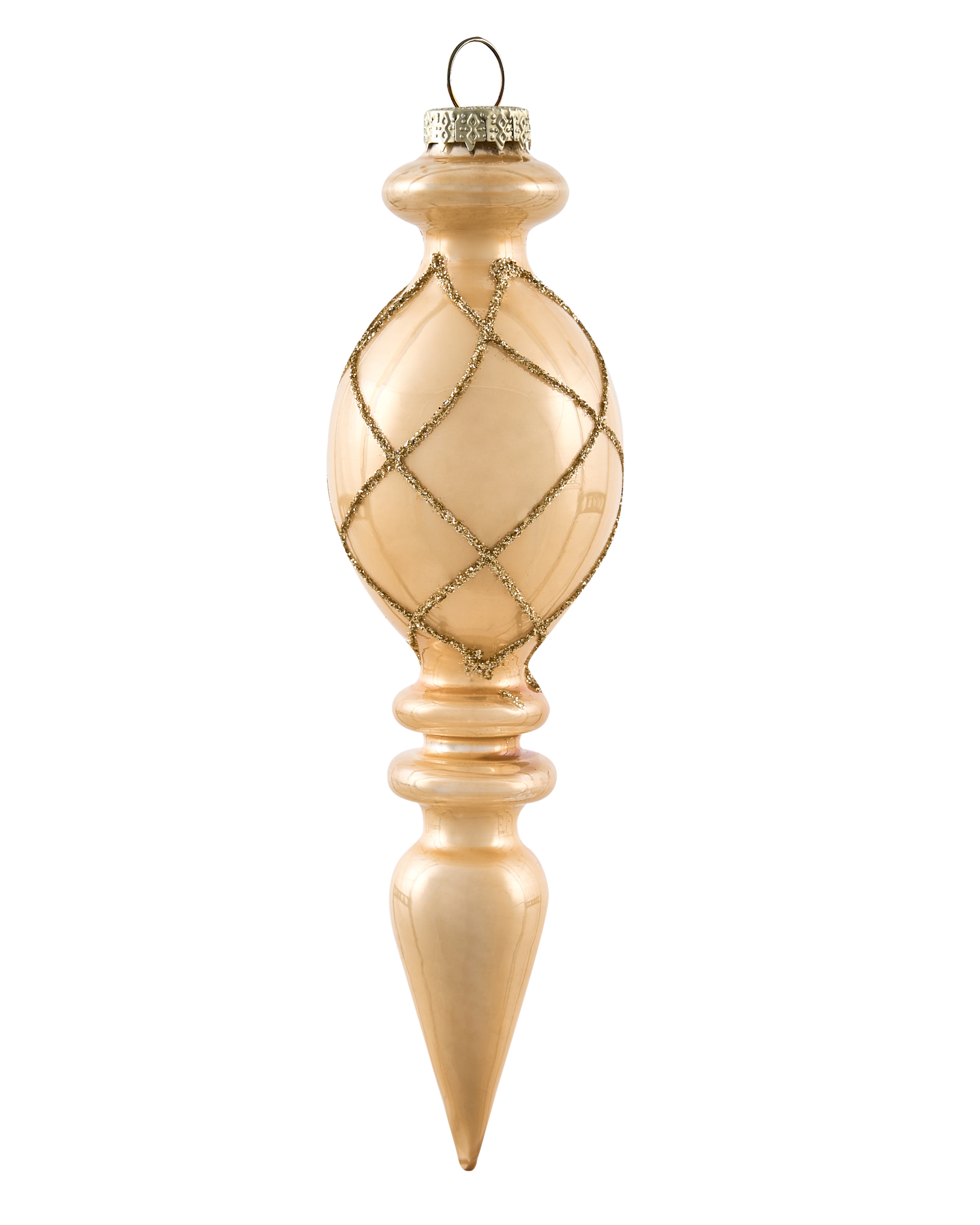 Set van 35 kerstballen BLING Glas Goud