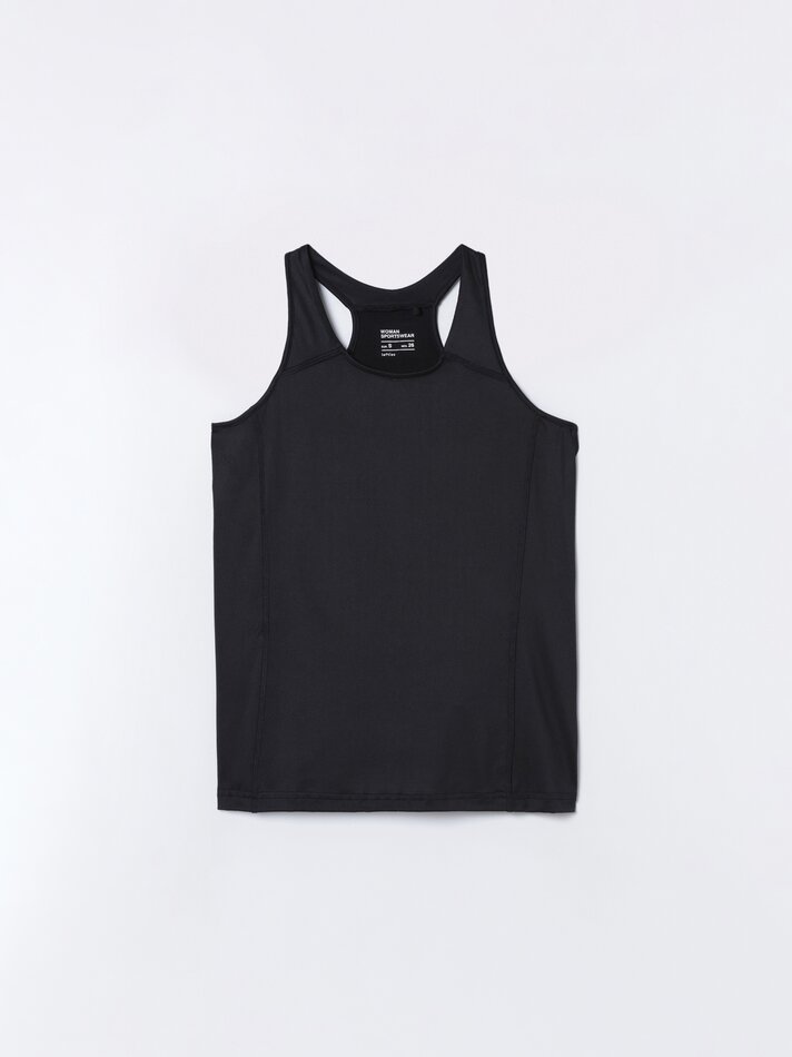 Conjunto com 2 regatas esportivas - Cor: Branco-sujo