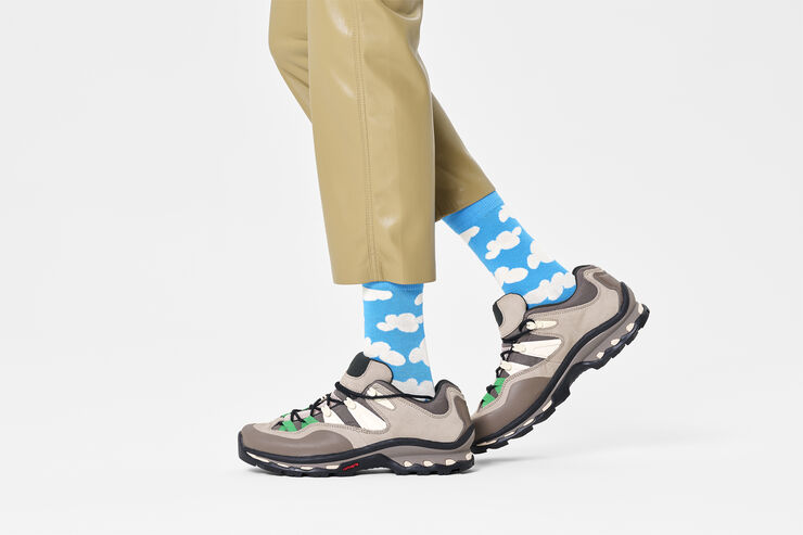 Happy Socks Cloudy Sock Light blue