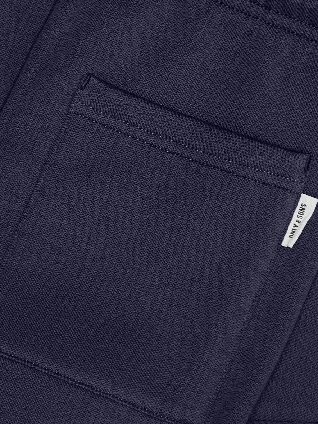ONLY & SONS JUNIOR regular fit joggingbroek donkerblauw
