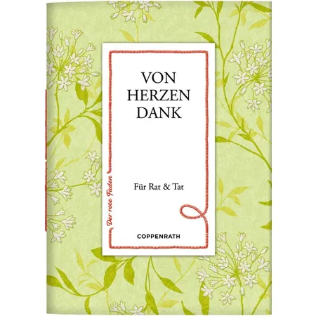 Coppenrath Verlag Der rote Faden No. 94 Von Herzen Dank