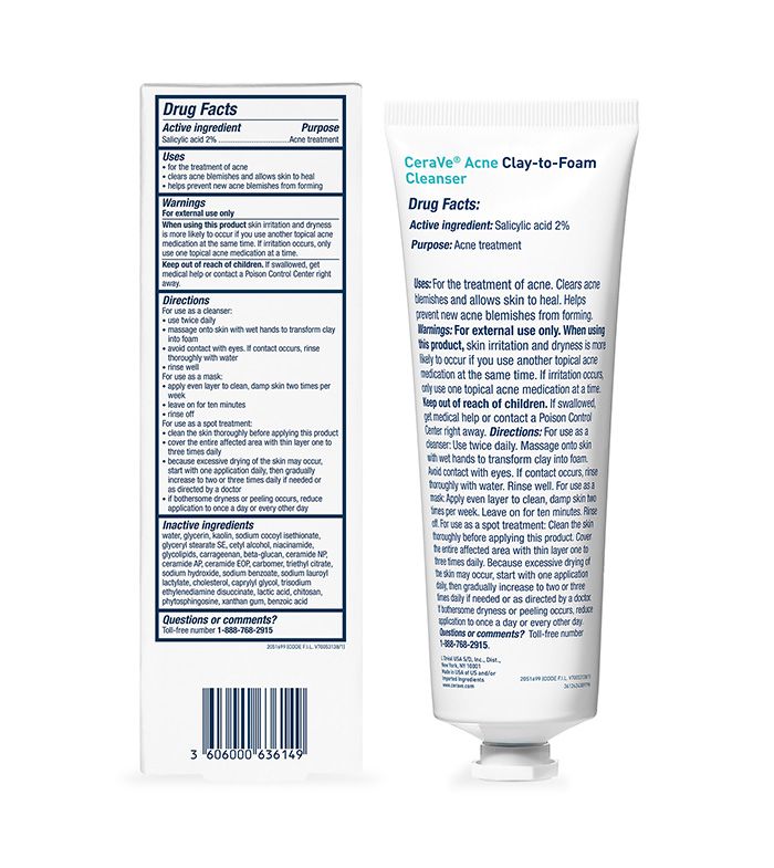 Acne Clay To Foam Cleanser