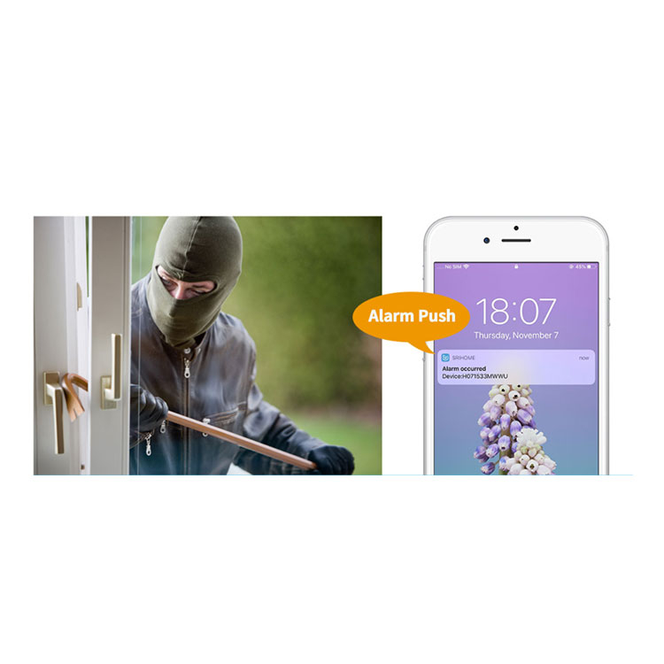 (3MP) WiFi Internet IP Kamera HD 1080p IR Nachtsichtfunktion und Bewegungserkennung / AP / Audio / Micro SD Slot / IP66 (iOS/Android)