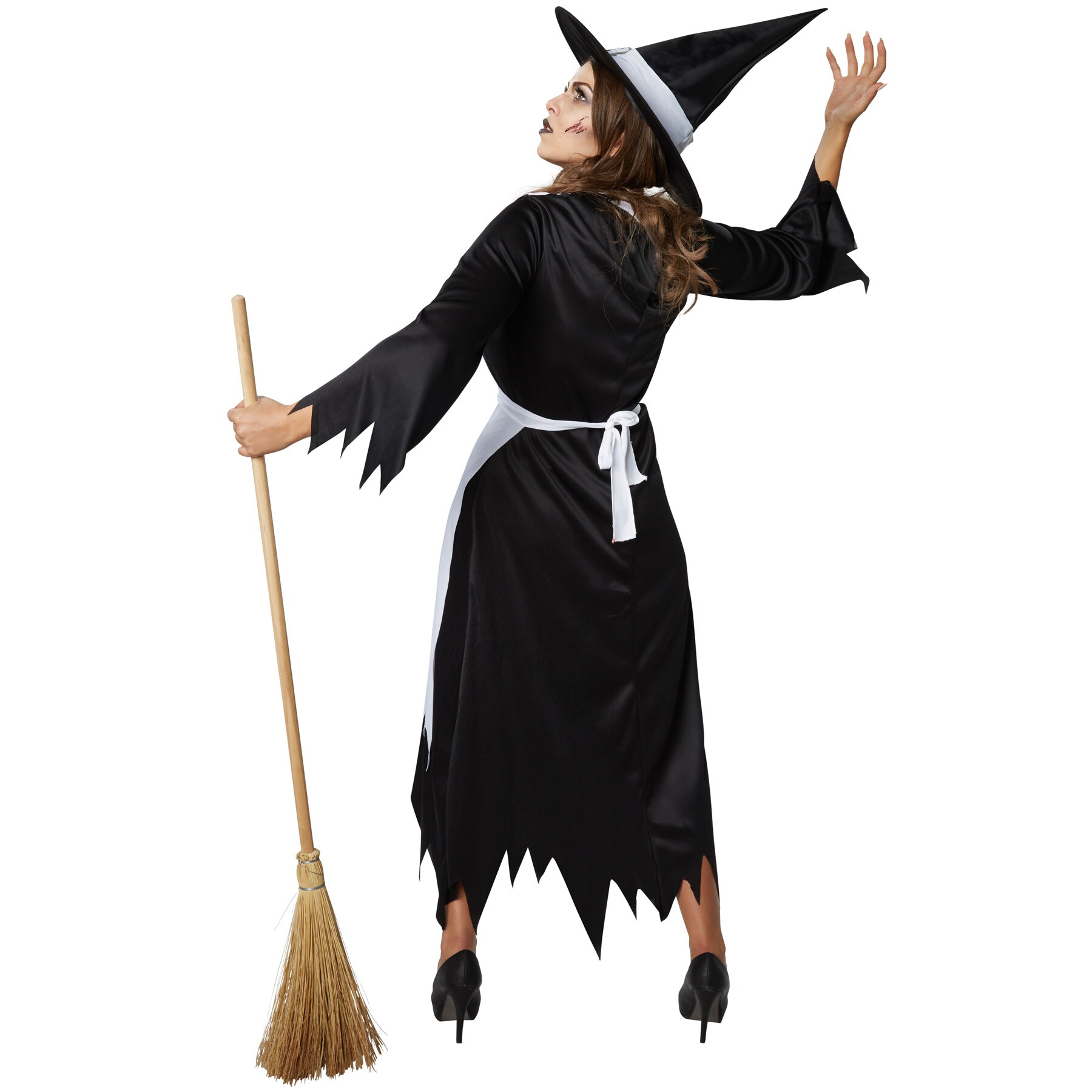 tectake® Frauenkostüm Gruselige Hexe