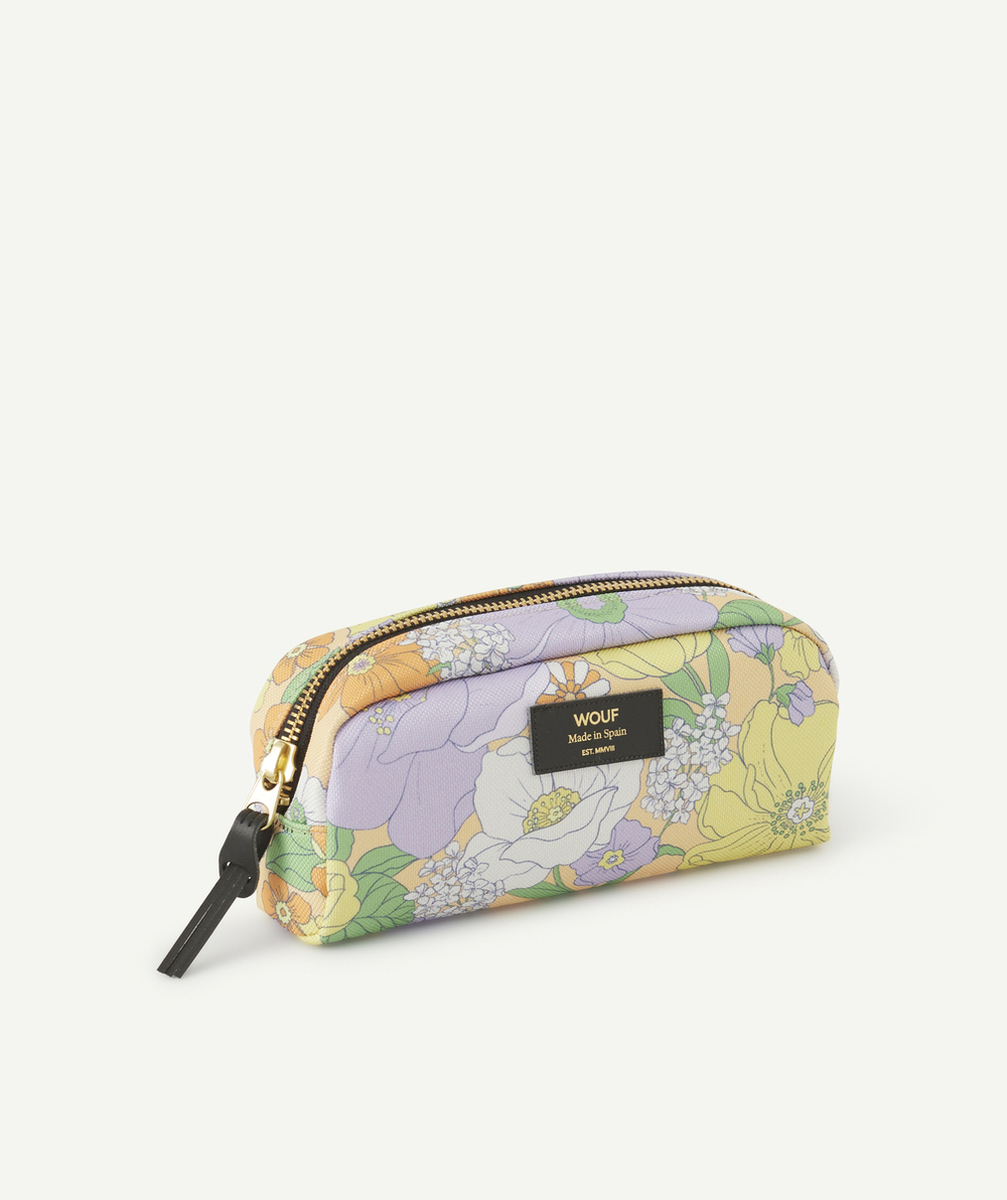 WOUFTROUSSE IMPRIMÉE FLORAL COLORÉE 19 x 9 x 7,5 CM