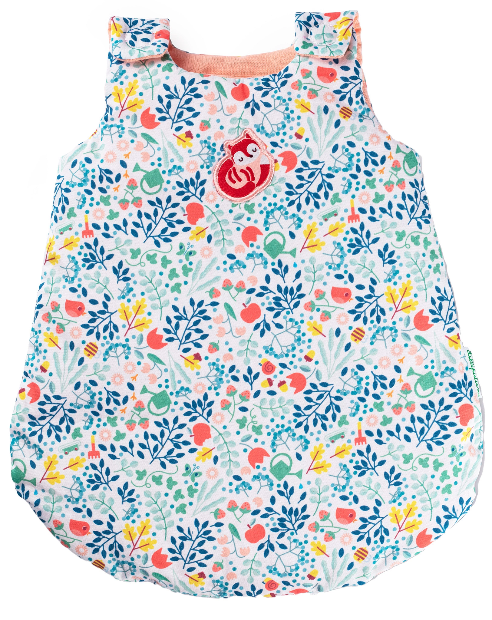 Puppenschlafsack FLOWERS (36cm) in bunt