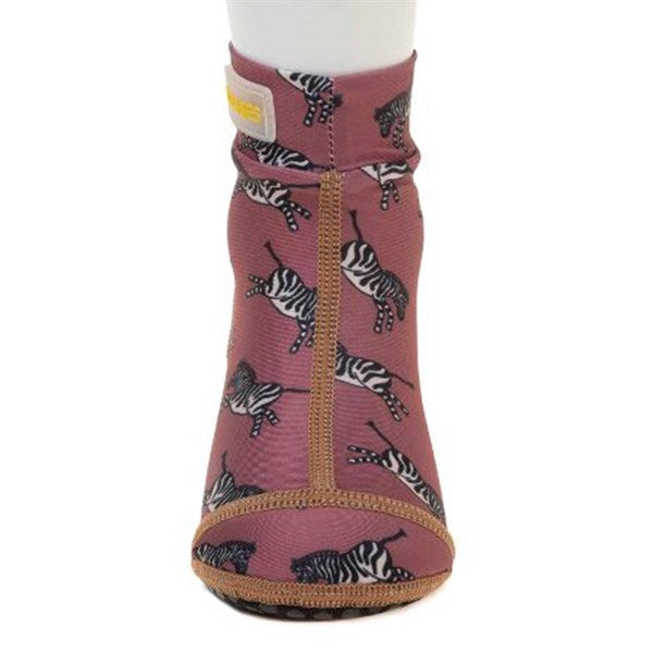 Køb Duukies Badesokker Zebra Raspberry