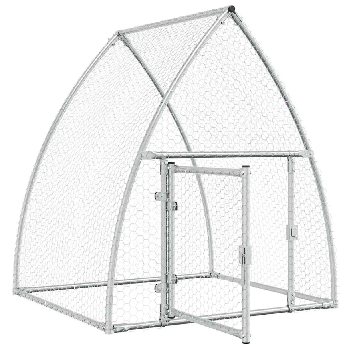 vidaXL Cage pour poules 100x105x120 cm acier galvanisé