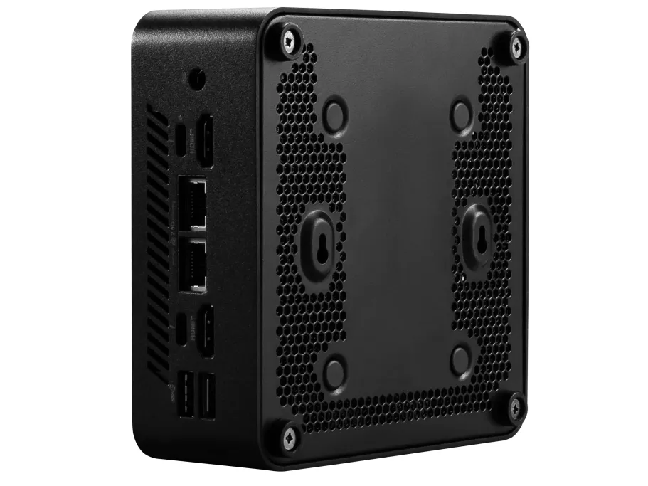 MSI Cubi NUC 1MG 014BEU - Barebone - mini PC FCBGA1744 Socket - 1 x Core 3 100U / op til 4.7 GHz - RAM 0 GB - Intel Graphics - Gigabit Ethernet, 2.5 Gigabit Ethernet, Bluetooth 5.3, IEEE 802.11ax (Wi-Fi 6E) - sort