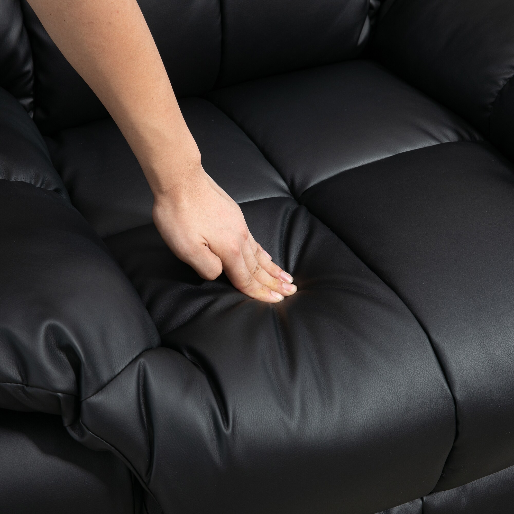 HOMCOM Massagesessel mit Liegefunktion und Fernbedienung 94B x 99T x 99H cm