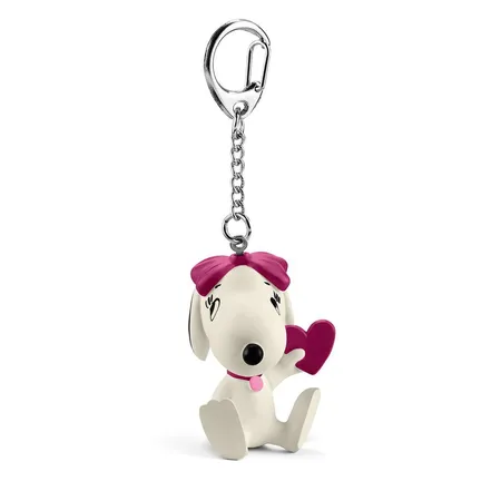 Schleich® 22037 Peanuts Schlüsselanhänger Belle mit Herz