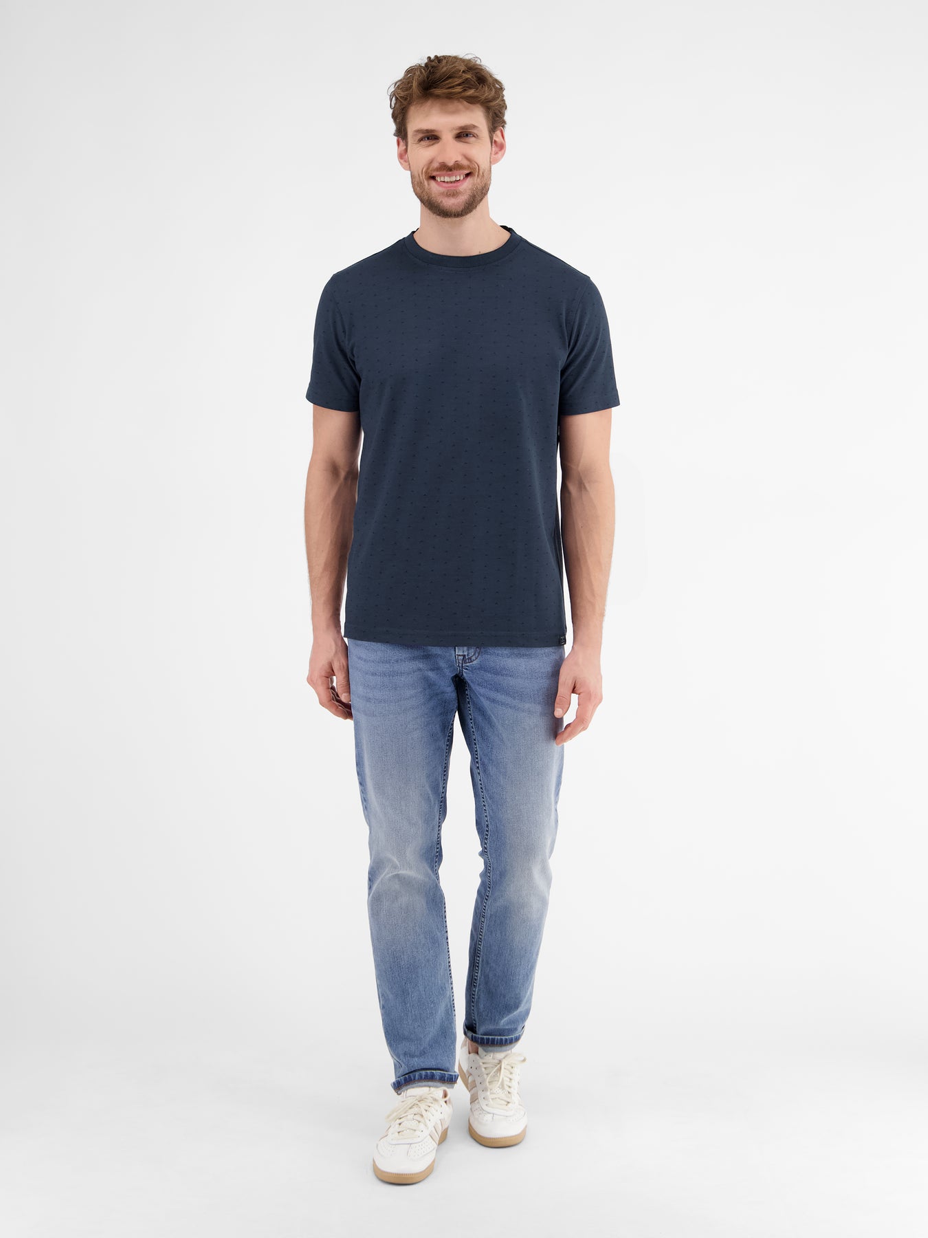 Piqué-T-Shirt für Herren