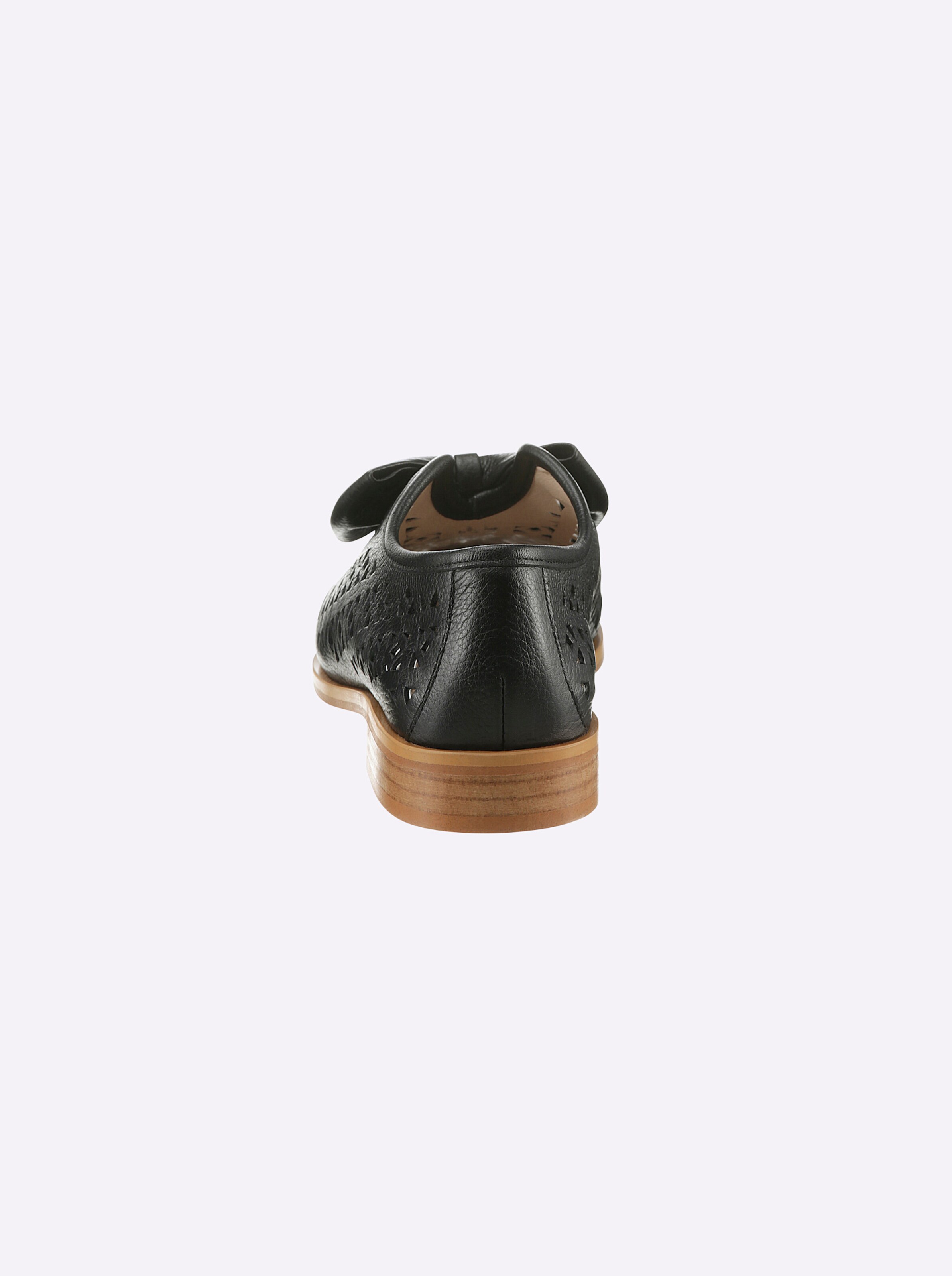 heine Slipper in schwarz