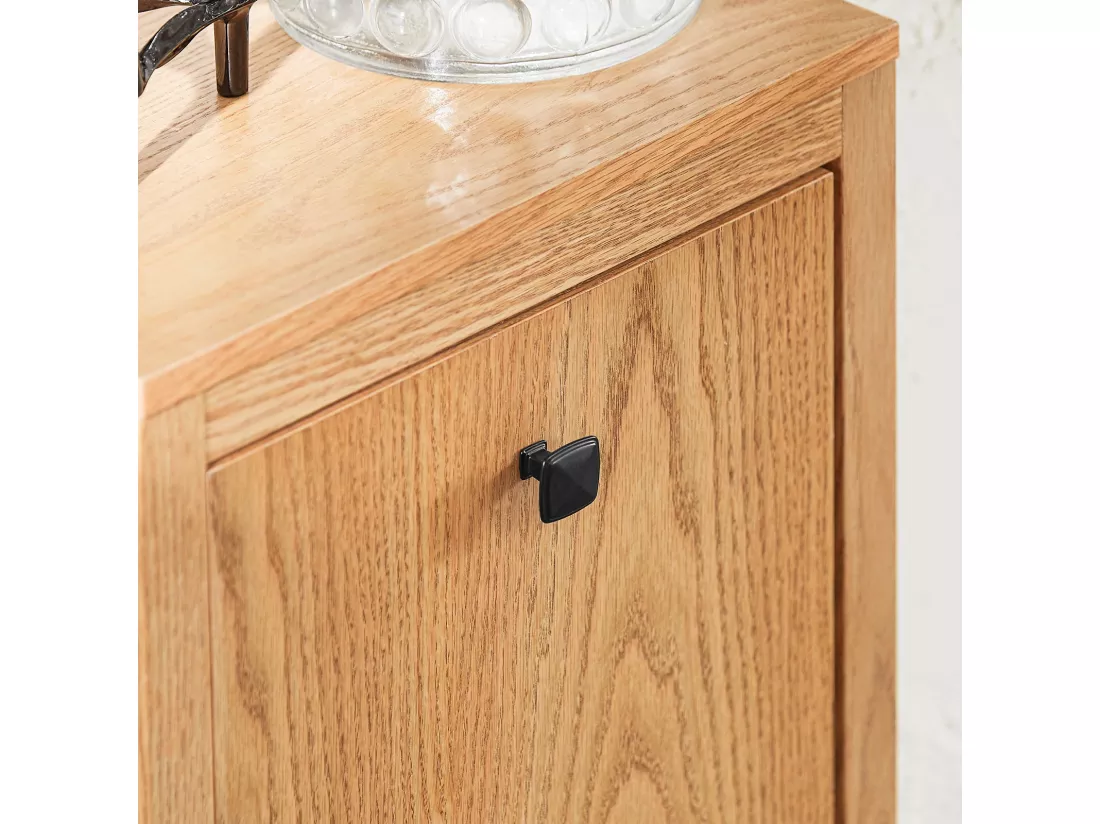 Armoire à linge avec panier à linge pliable avec 1 tiroir Panier à linge, BZR96-N