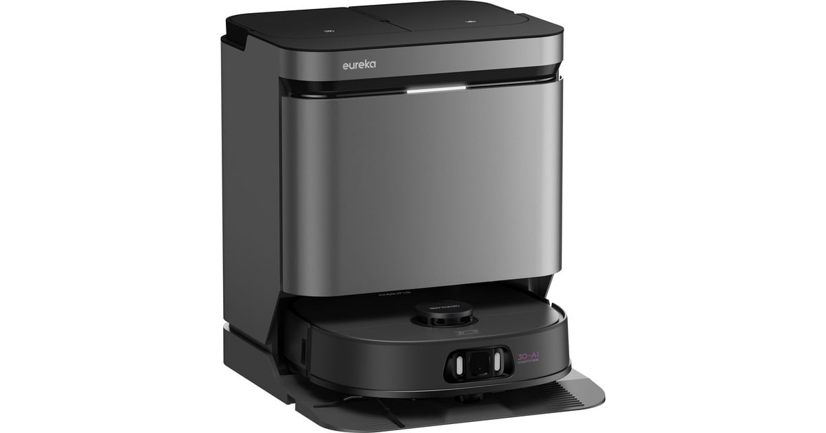 EurekaJ15 Pro Ultra robotstofzuiger  (Zwart)