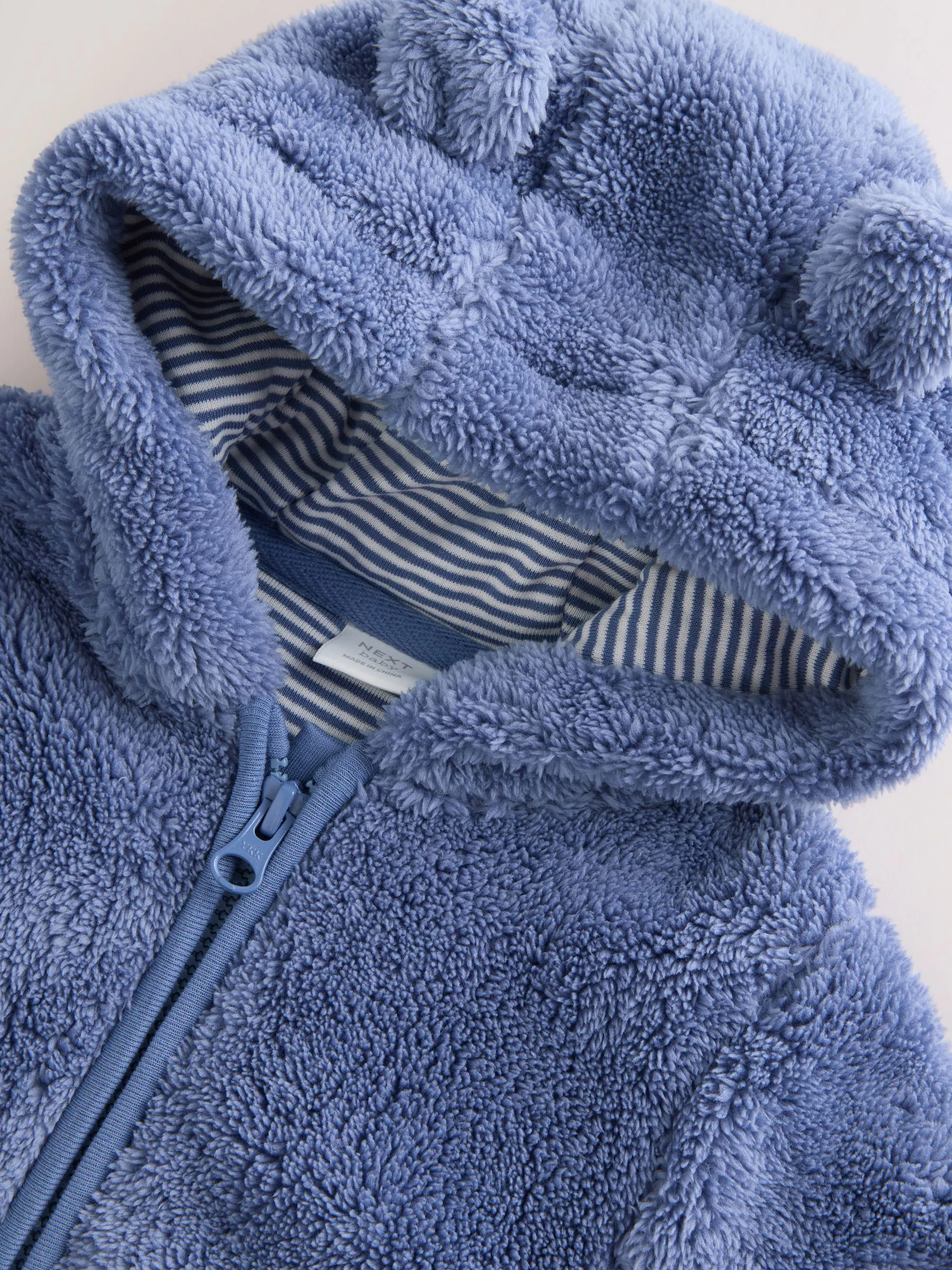 Marineblauw - Baby kinderwagenpak van fleece (0mnd -2jr)