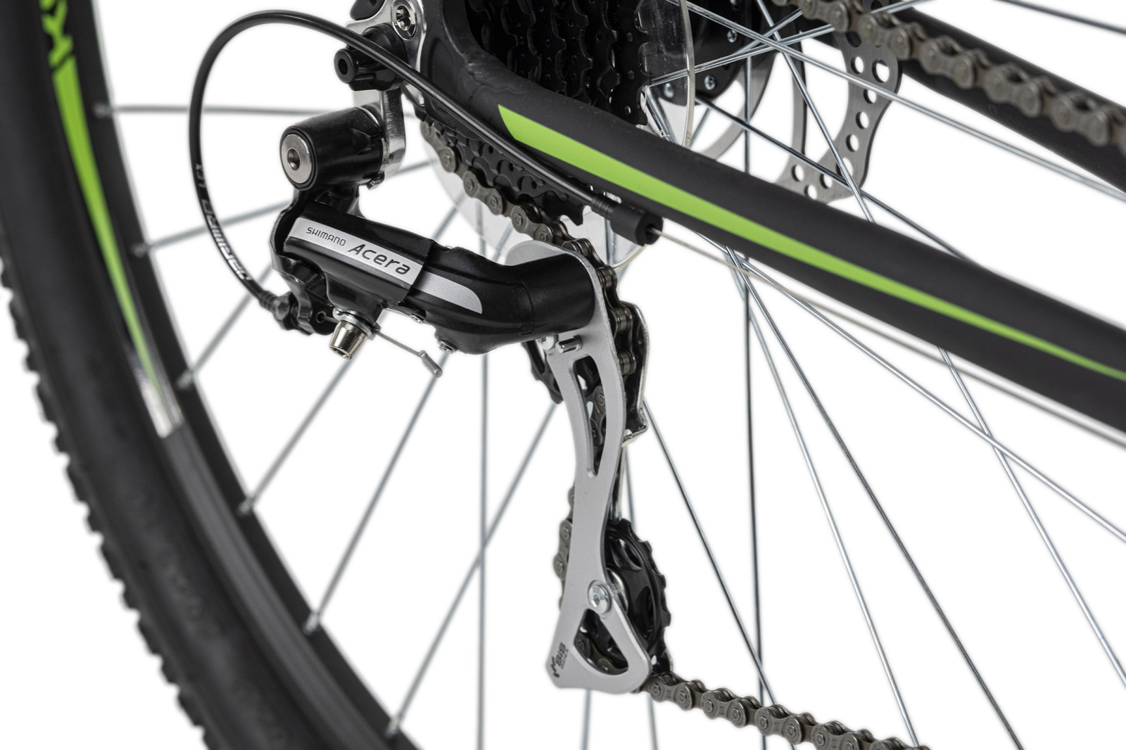 KS Cycling Mountainbike HARDTAIL 29'' XCEED - schwarz-grün - 46 cm Rahmenhöhe