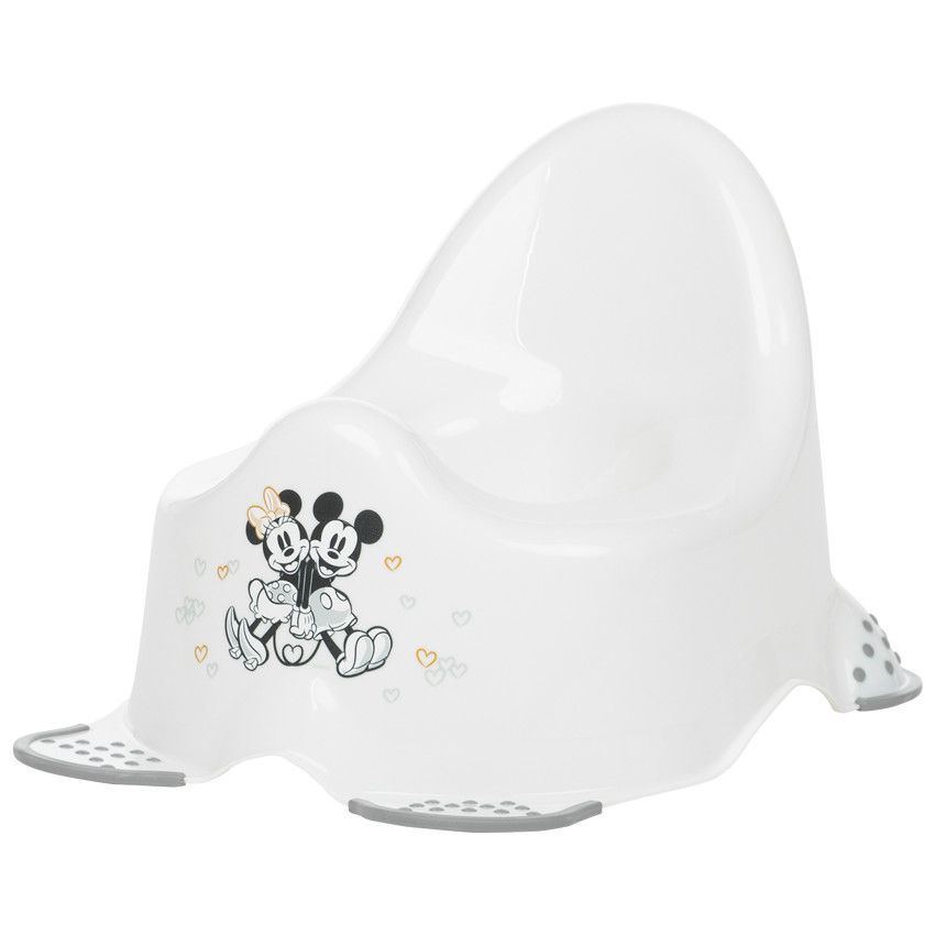 Pot d'apprentissage musical Mickey & Minnie - Ecru