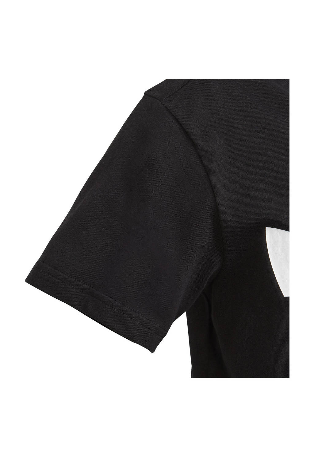 adidas T-shirt Trefoil zwart/wit